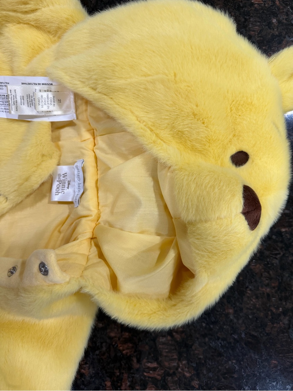 Pottery Barn 2T Winnie the Pooh Plush Costume 🍯 - Picture 5 of 6
